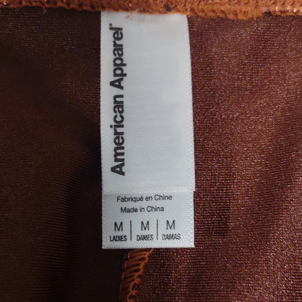 American apparel copper leggings M - Picture 4 of 4